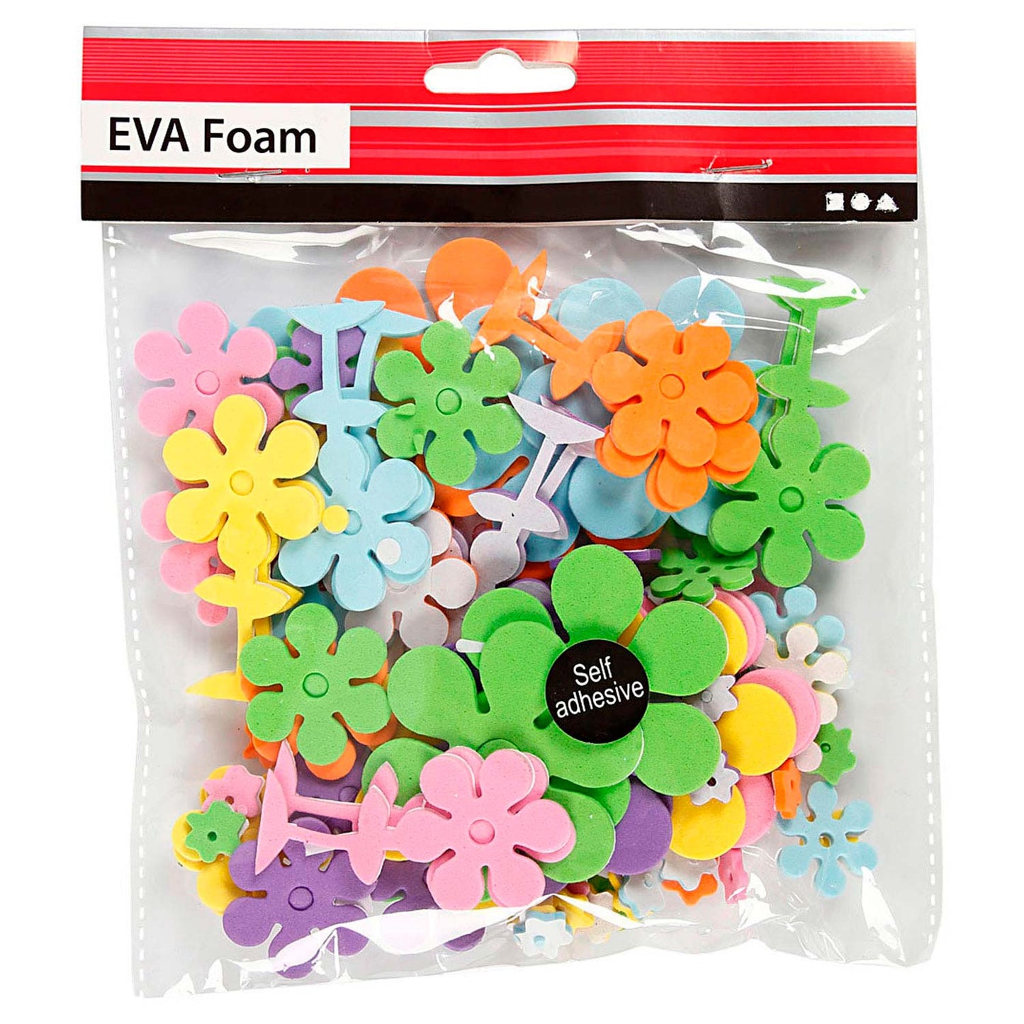 Creativ Company Foamvormen bloemen, 100st.