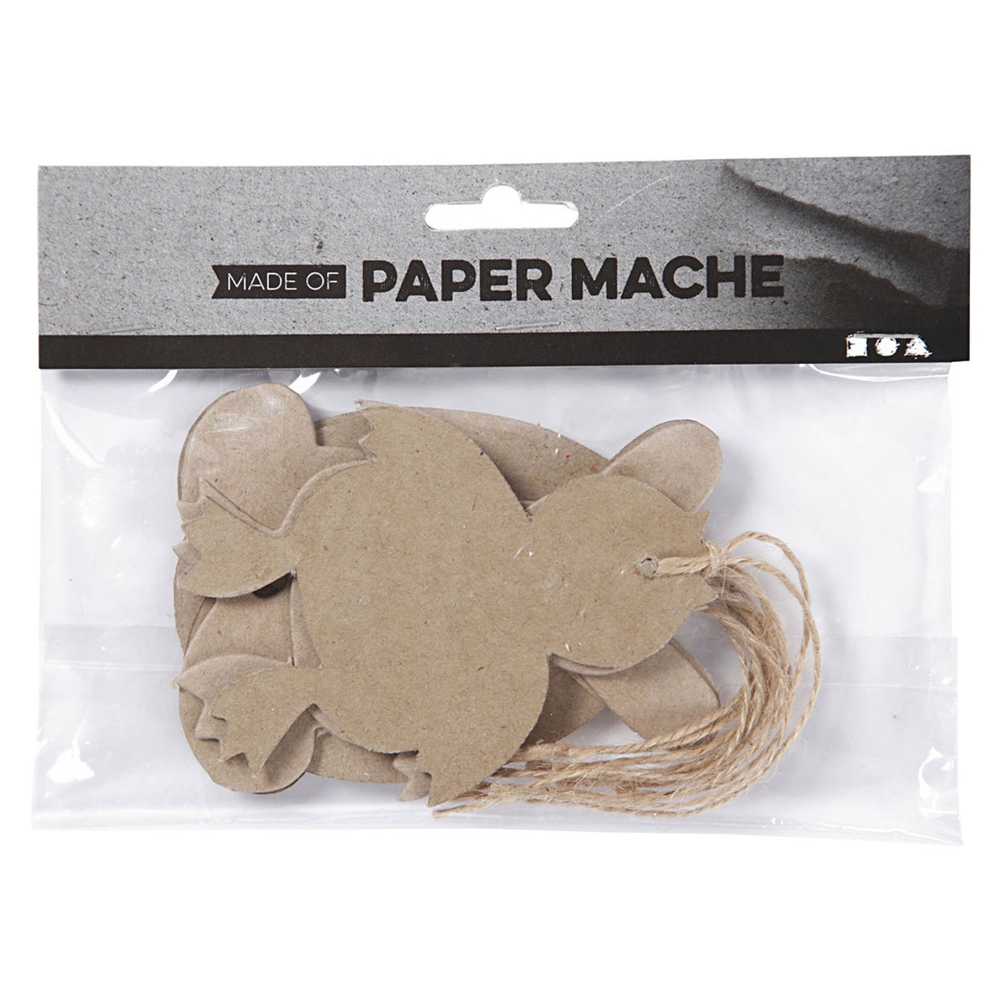 Creativ Company Paashangers papier-maché, 6st.