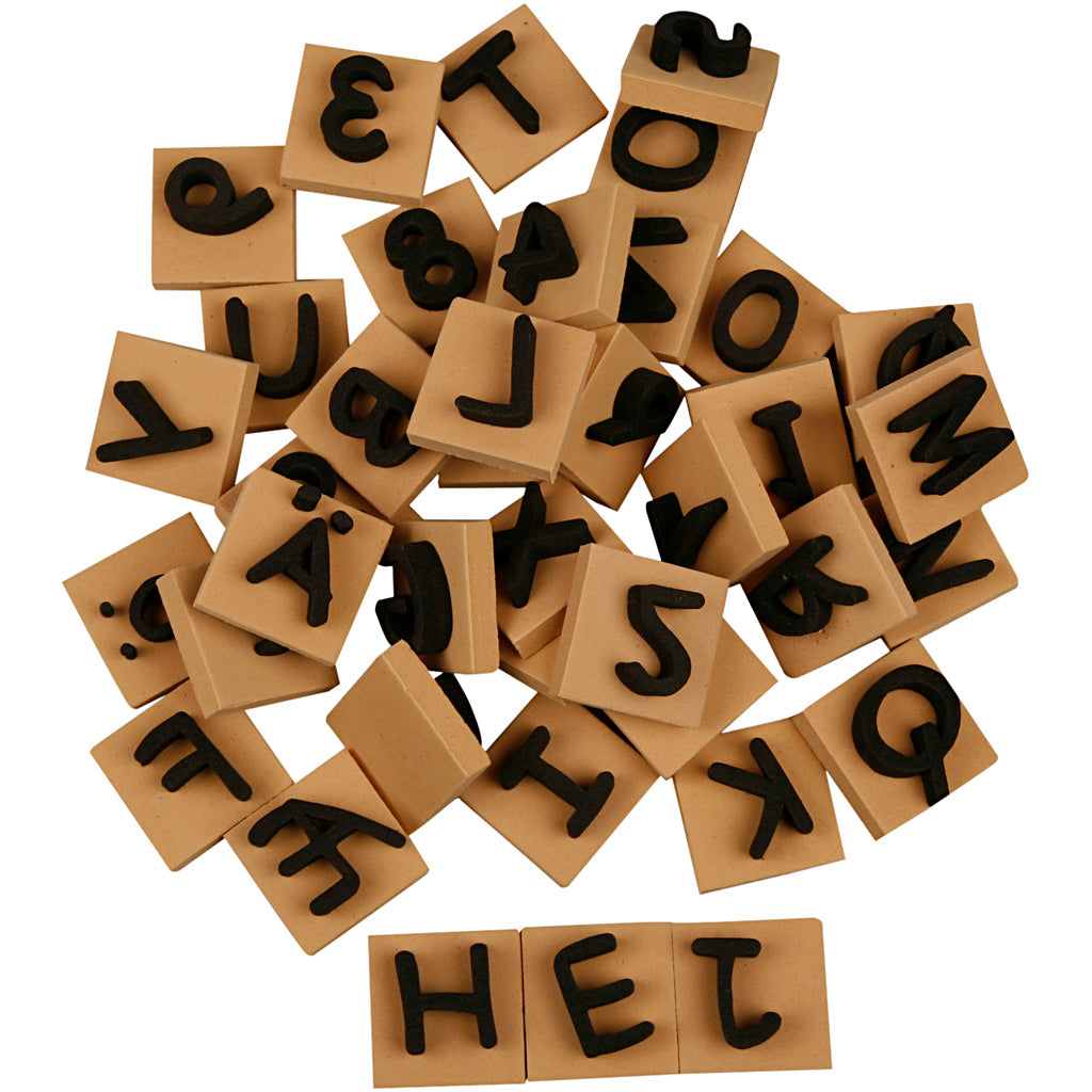 Creativ Company Foam stempelset, 42dlg.