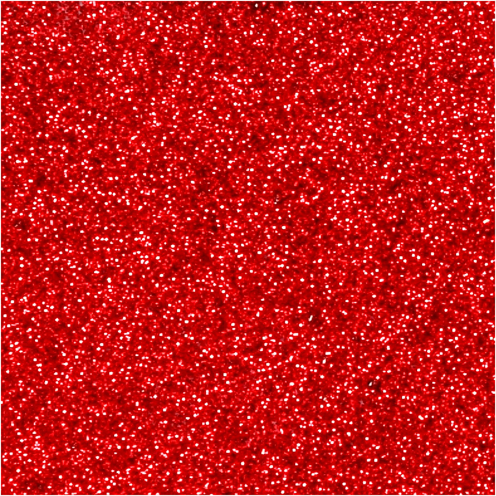 Creativ Company Glitterlijm rood, 25 ml