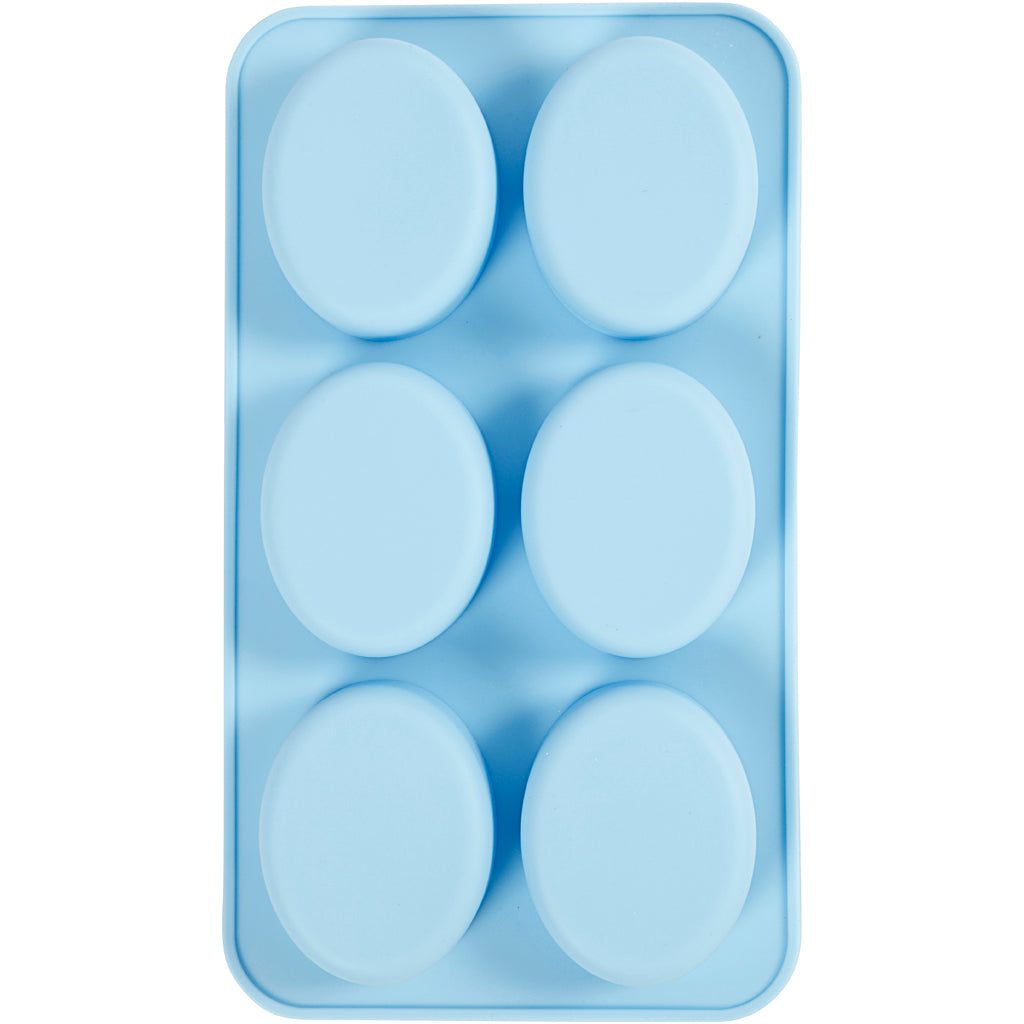 Creativ Company Https: www.cchobby.nl siliconen-vormen-h-2-4-cm-l-7-7-cm-b-6-cm-6x100-ml-1-stuk