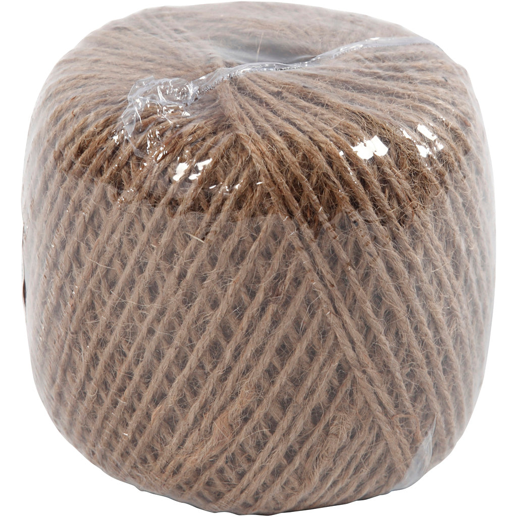 Creativ Company Natuurlijk hennep touw 2mm, 190m