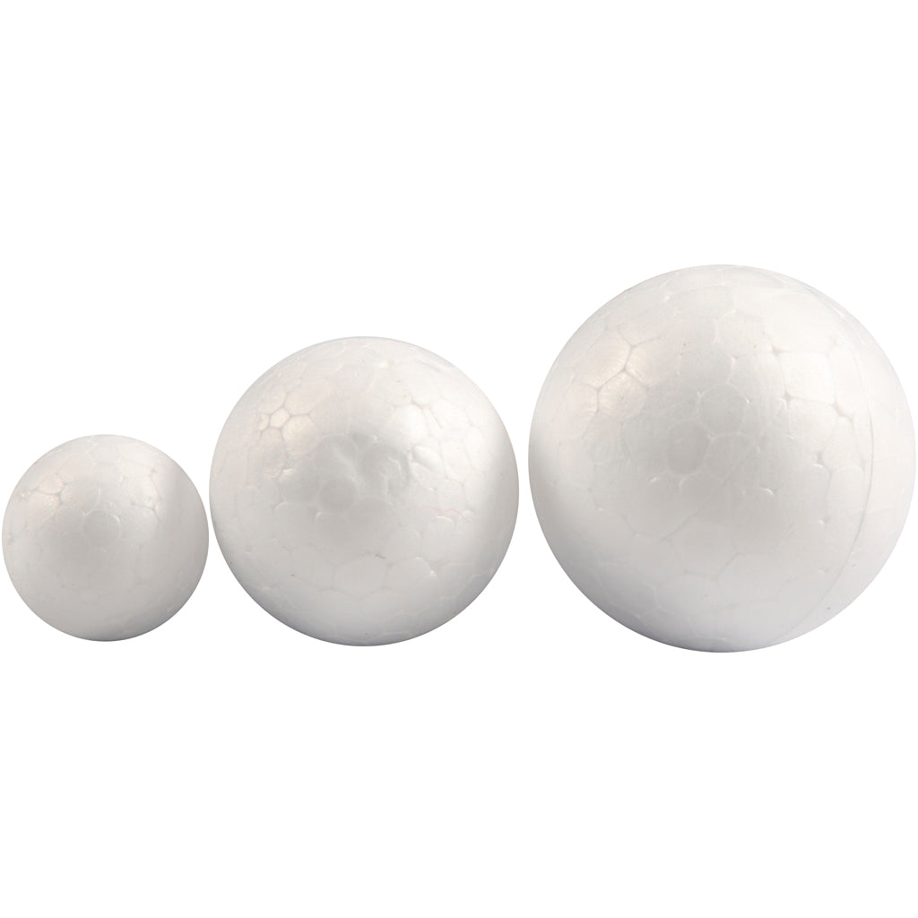 Creativ Company Https: www.cchobby.nl ballen-d-20-30-40-mm-wit-12-stuk-1-doos