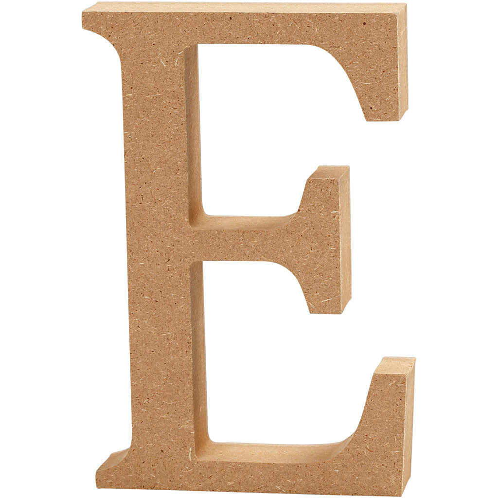 Creativ Company Letter e mdf 8cm, 1st.