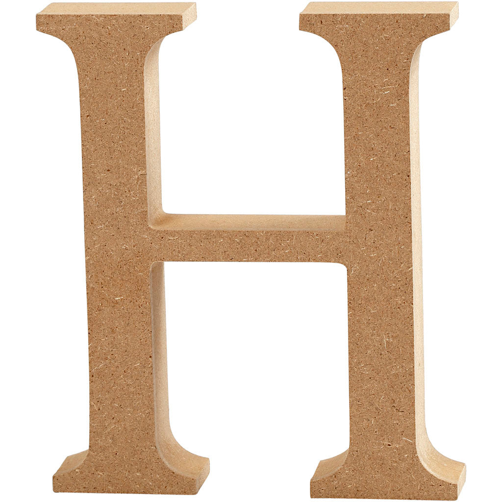 Creativ Company Letter h mdf 8cm, 1st.