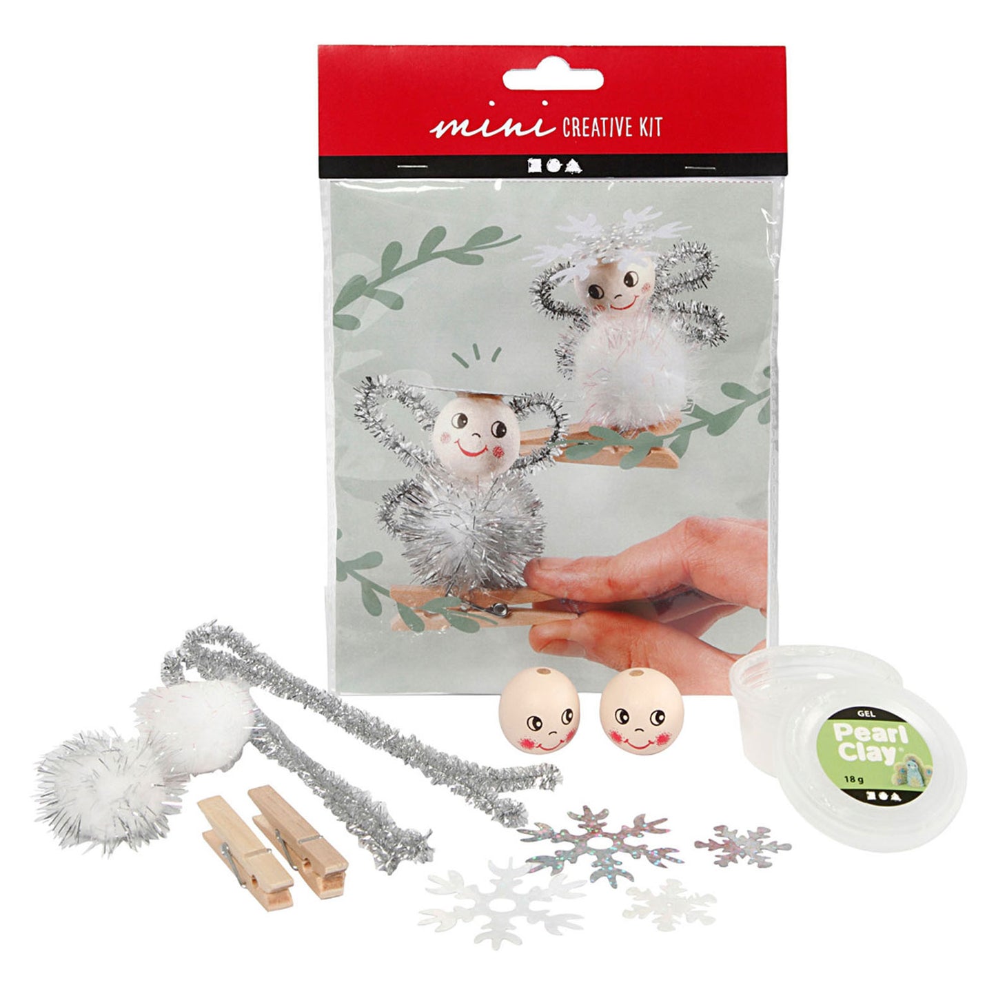 Creativ Company Mini creative kit engelen knijpers