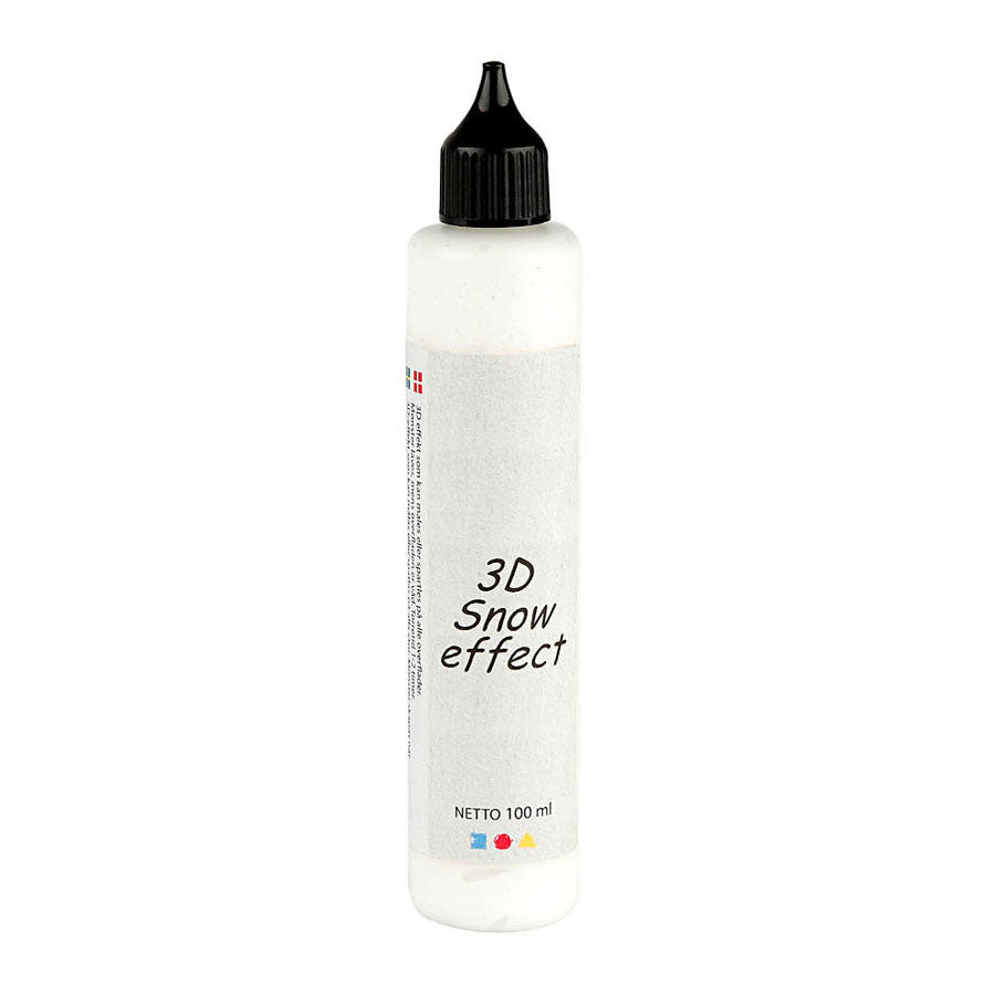 Creativ Company 3d sneeuw pasta divers, 100ml