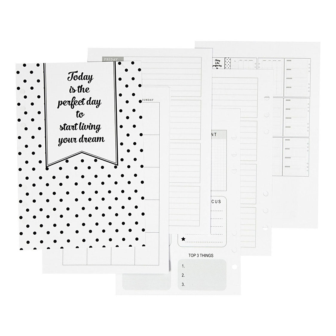 Creativ Company Planner bulletjournal pagina's, 7ldg.