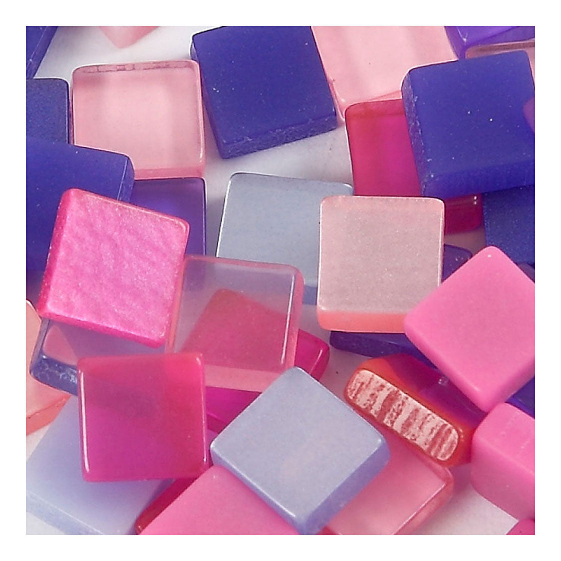 Creativ Company Mini mozaiek paars 10x10mm, 25 gram