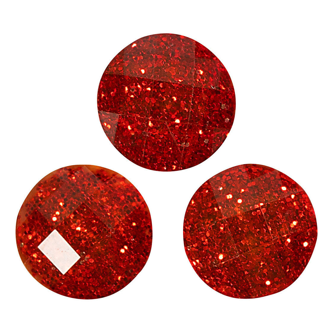 Creativ Company Strasstenen rood, 32st.