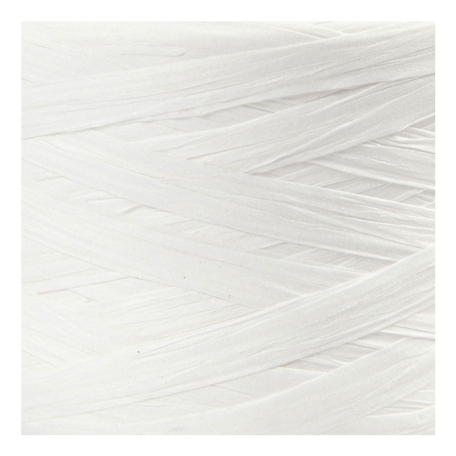 Creativ Company Papier raffia garen wit, 100m