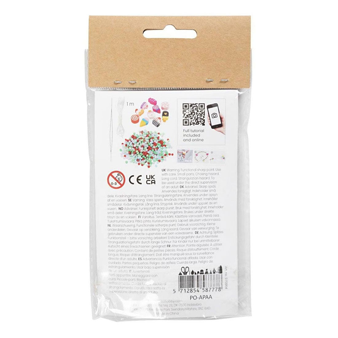 Creativ Company Https: www.cchobby.nl mini-hobbyset-sieraden-elastische-armband-en-ring-1-doos