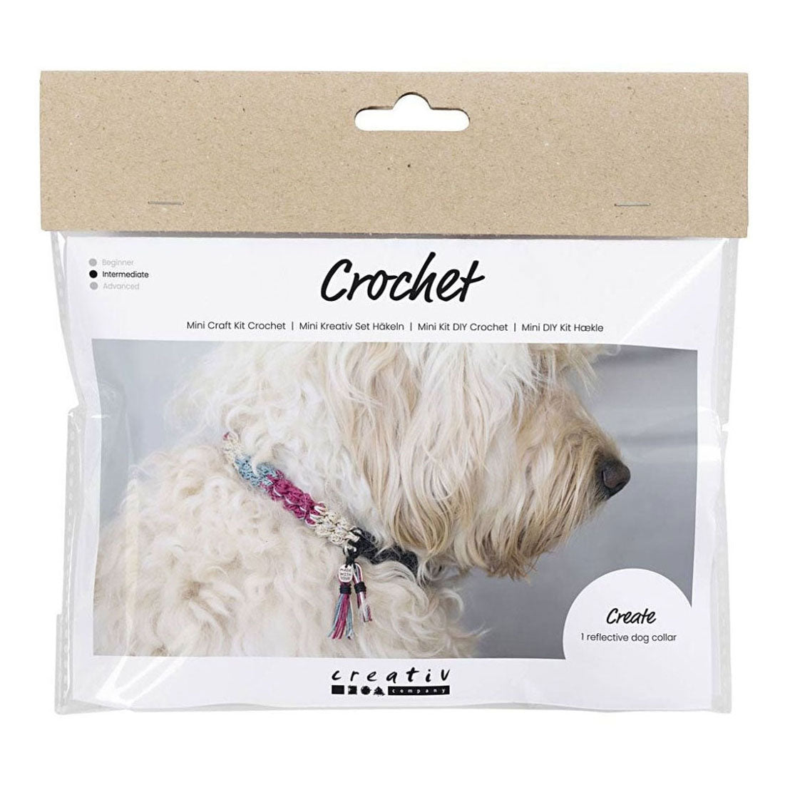 Creativ Company Mini hobbyset haken hondenhalsband
