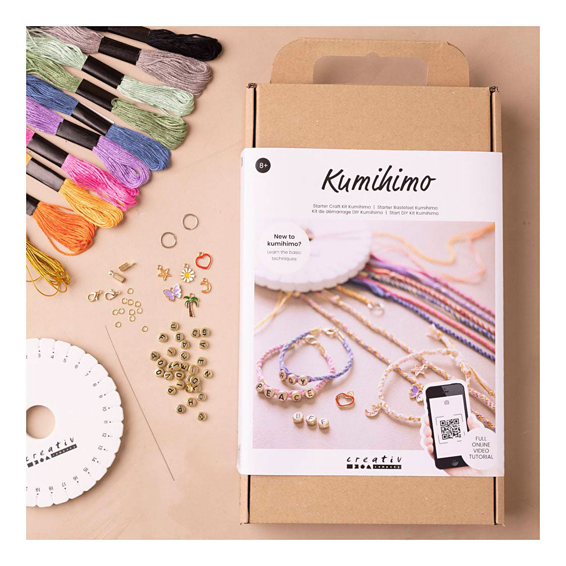 Creativ Company Starter hobbyset kumihimo