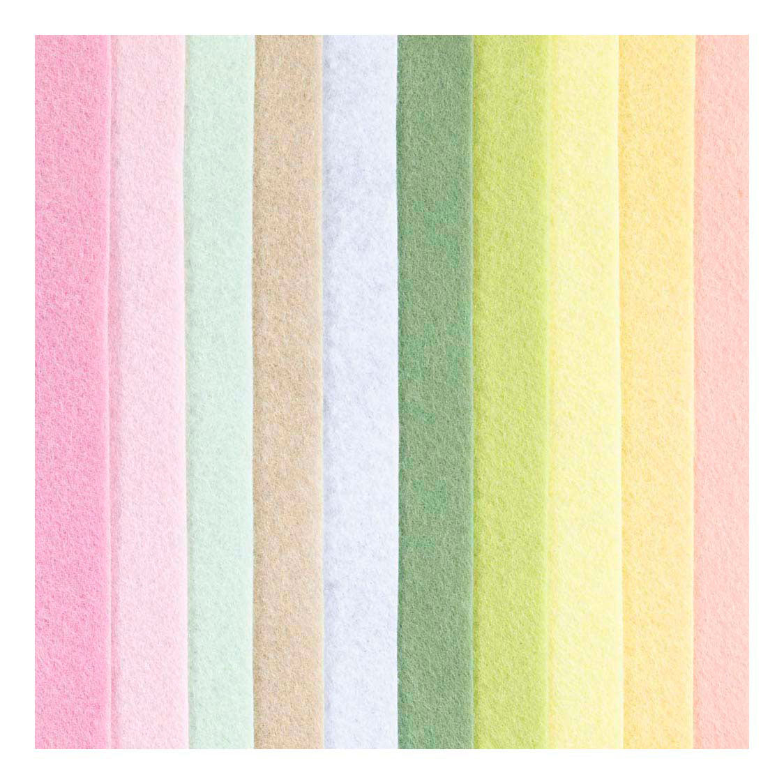 Creativ Company Https: www.cchobby.nl hobbyvilt-a4-vel-210x297-mm-dikte-2-mm-pastelkleuren-10-vel-1-doos