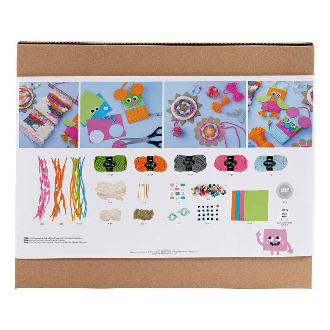 Creativ Company Groepsset hangers uilen en muizen weven