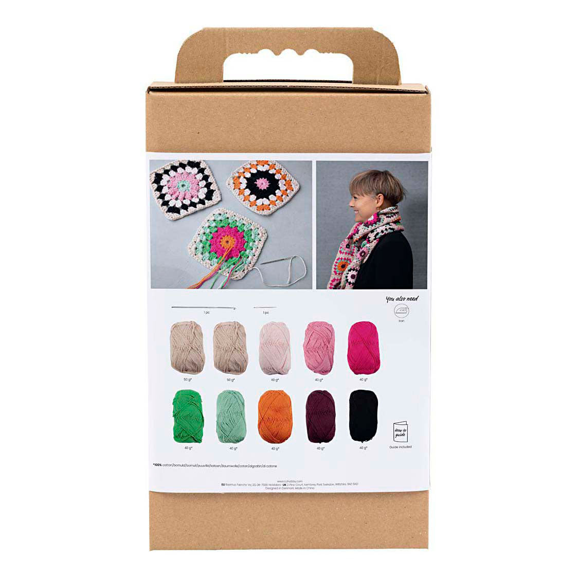 Creativ Company Hobbyset haken sjaal