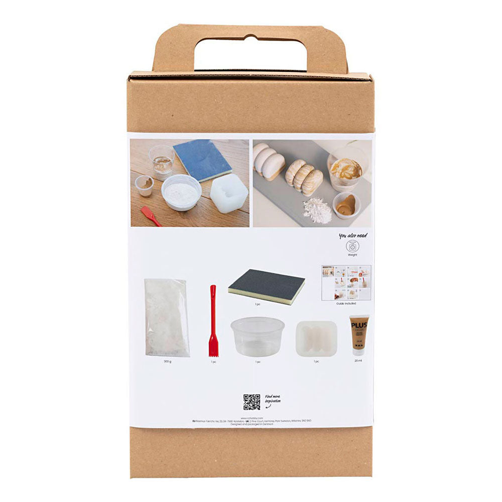 Creativ Company Https: www.cchobby.nl hobbyset-hars-gieten-beeldje-beige-off-white-1-doos