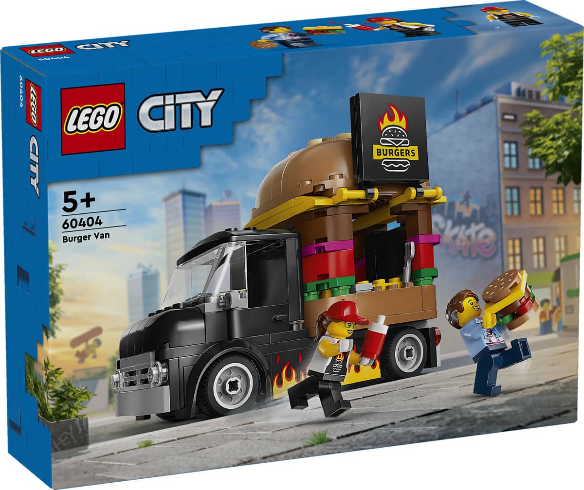 Lego city hamburger truck 60404