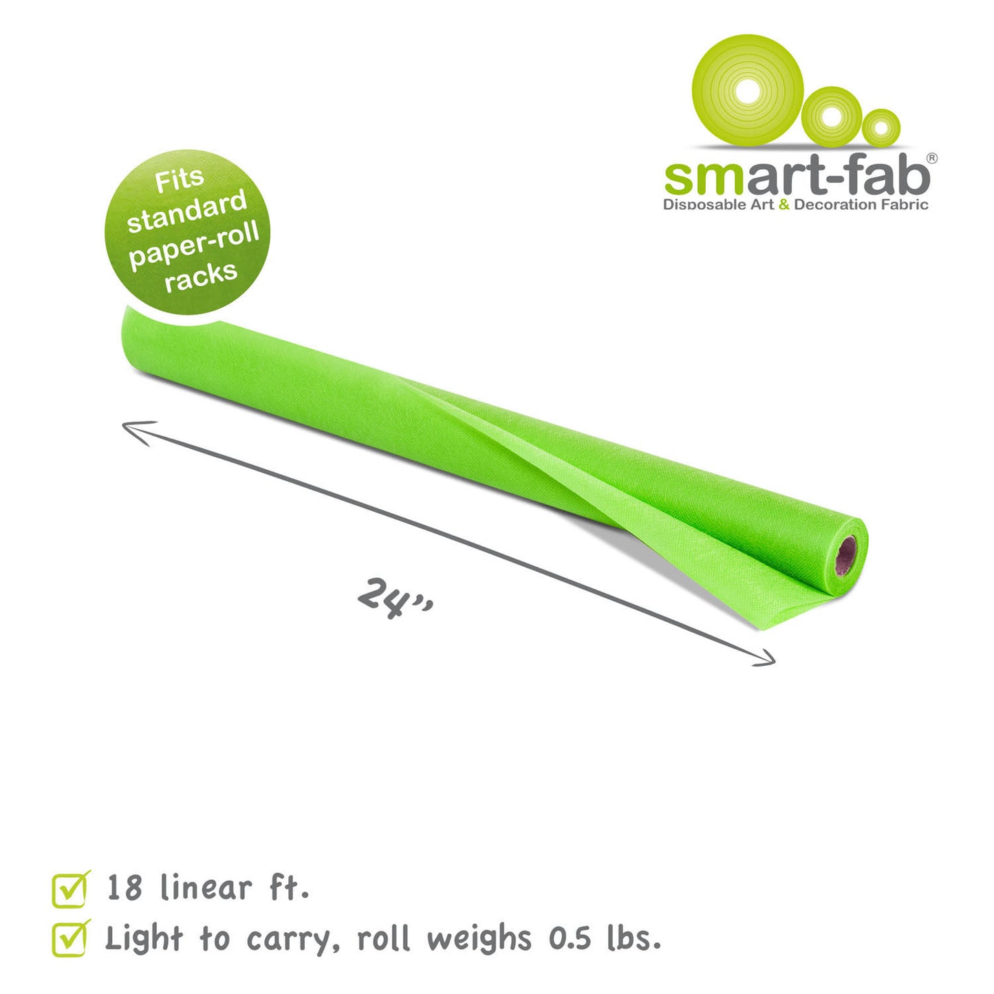 Smart Fab Rol 0,61 x 5,5m - Groen