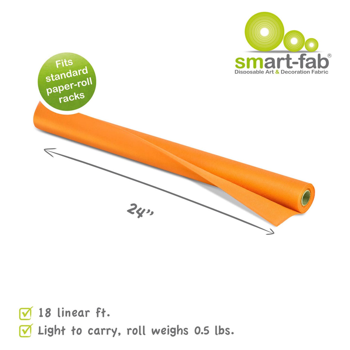 Smart Fab Rol 0,61 x 5,5m - Oranje