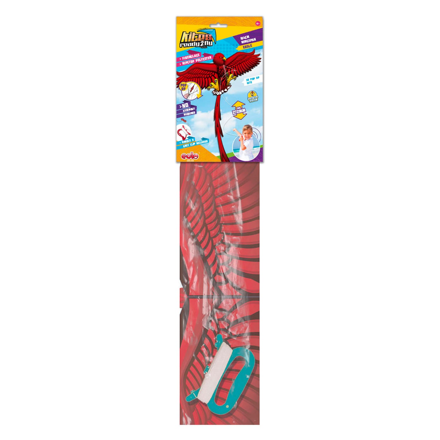 Kites Ready 2 Fly - pop-up 3d vlieger adelaar