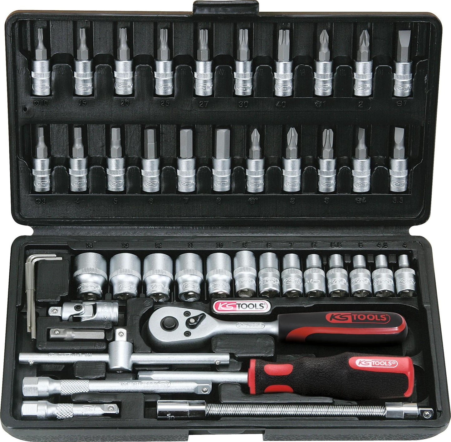 KS TOOLS steckschlüsselsatz classic socket wrench set .