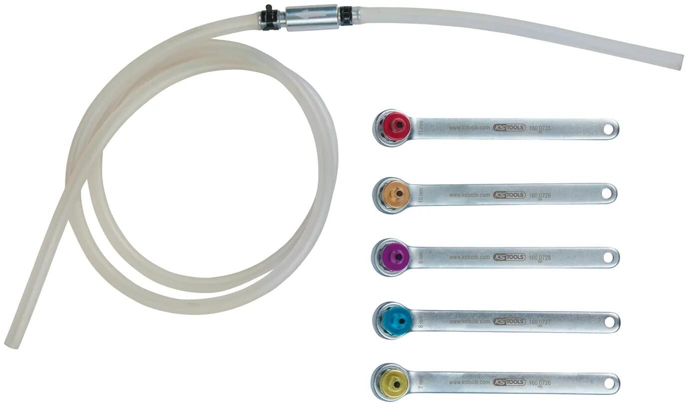KS TOOLS entlüftungsschlüsselsatz brake release key set 6tlg.