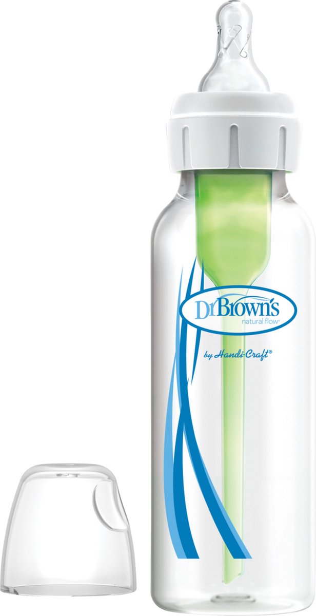 Dr. Brown's options+ anti-colic babyfles - smalle halsfles - 250ml