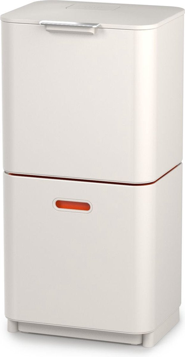 Joseph Joseph intelligent waste prullenbak totem max - 60 l - stone wit