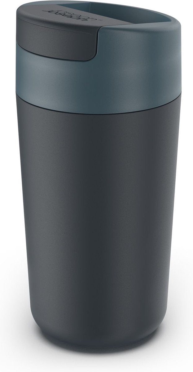 Joseph Joseph Flip top drinkbeker, 454 ml, blauw - | sipp
