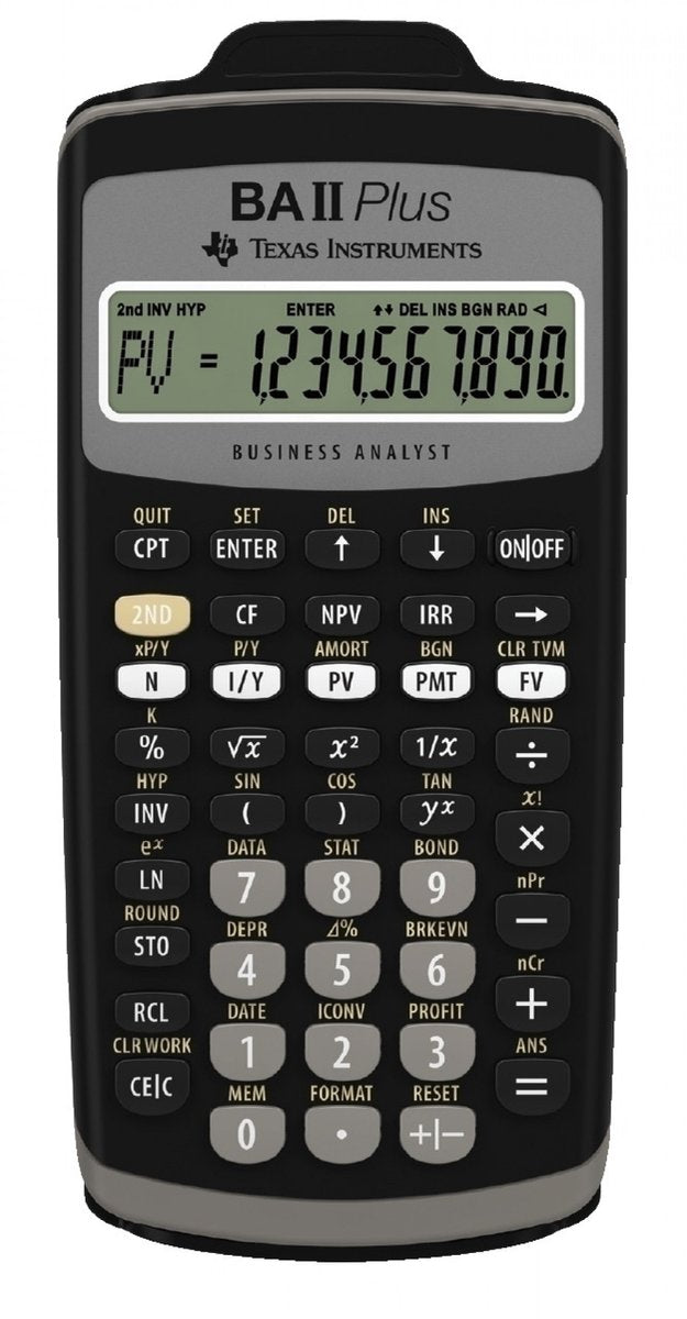 Texas Instruments baii plus - wetenschappelijke rekenmachines