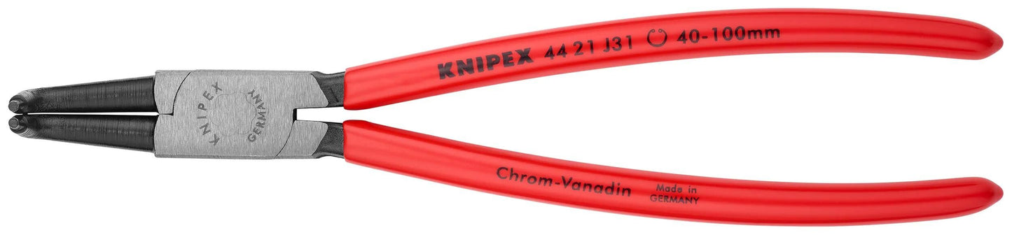 Knipex sicherungsringzange ring pliers, inside j31 pol.pvc angled