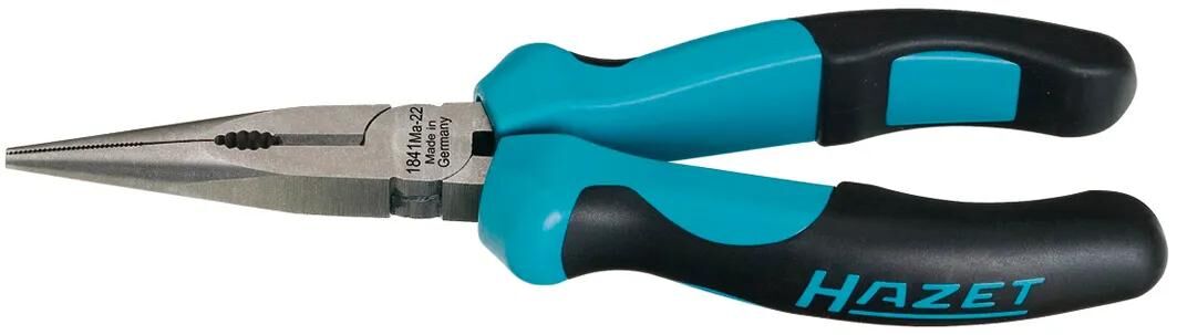 Hazet flachrundzange 1841m snipe nose pliers 1841ma-33