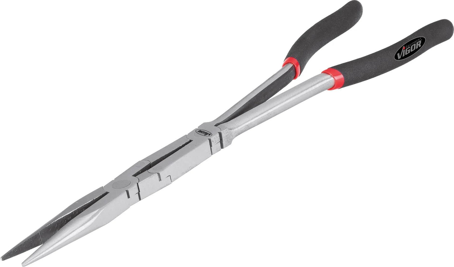 VIGOR scherengelenkzange snipe nose pliers l1 340mm