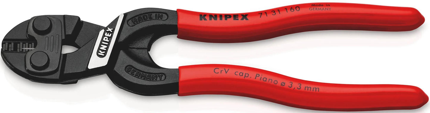 Knipex bolzenschneider cobolt s mit aussparung compact bolt cutters cobolt s