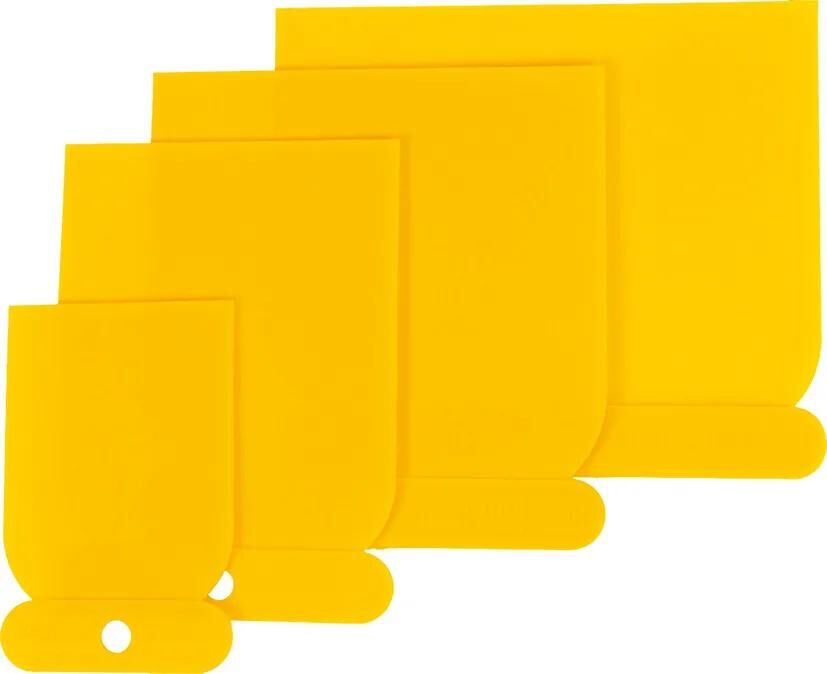 Condor spachtel-set 390 set of japanese pvc spatu 4-tlg.