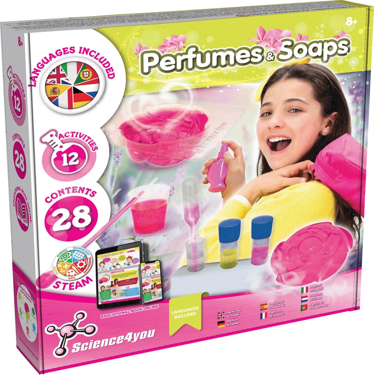 Oku Science4you - parfum en geurende zeepjes maken