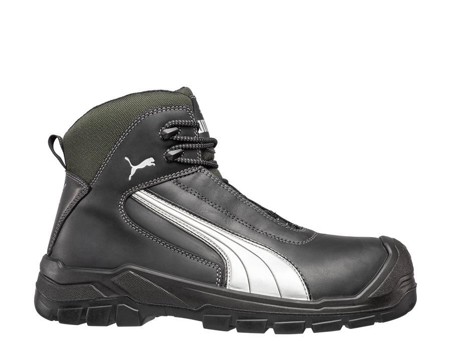 Puma werkschoen cascades s3 hoog zwart mt42