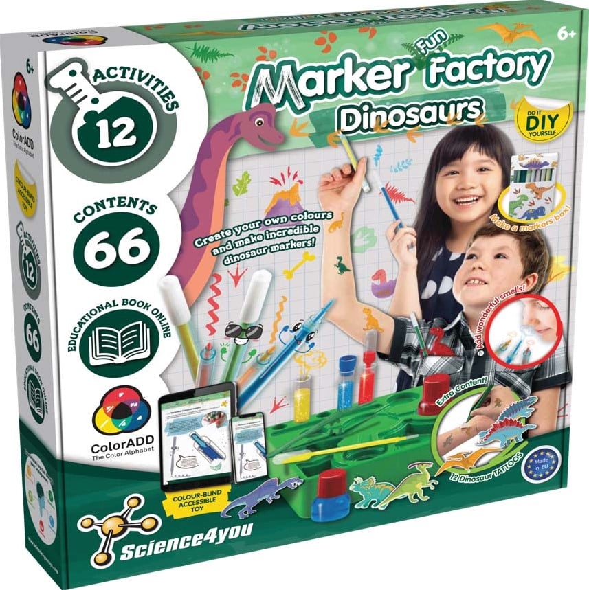 Oku Science4you - marker factory dinosauriers