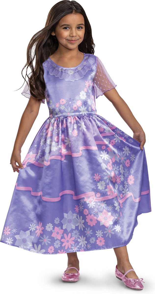 Disguise Disney - encanto, isabela madrigal basic plus , maat xs (3t-4t jaar), meisjes