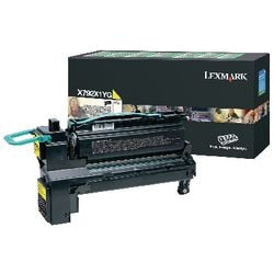 Toner Lexmark X792X1YG geel