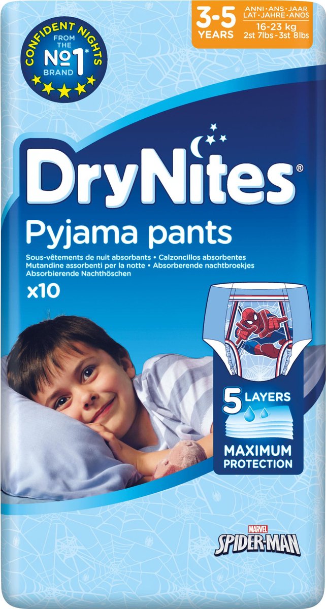 DryNites ® 3-5 jongen 10 stuks