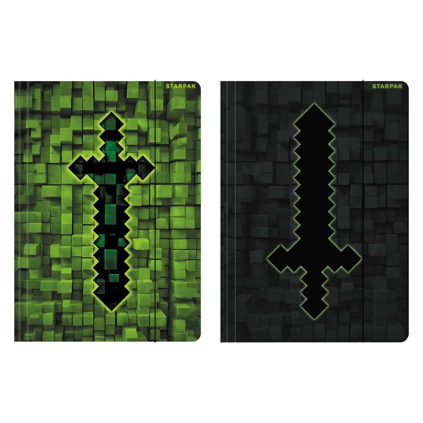 Map met Elastiek A4 Pixel