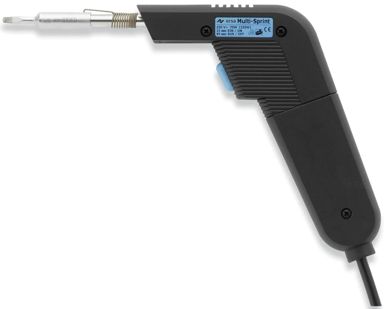 Ersa lötpistole multi sprint multi sprint soldering gu 75w, 220v