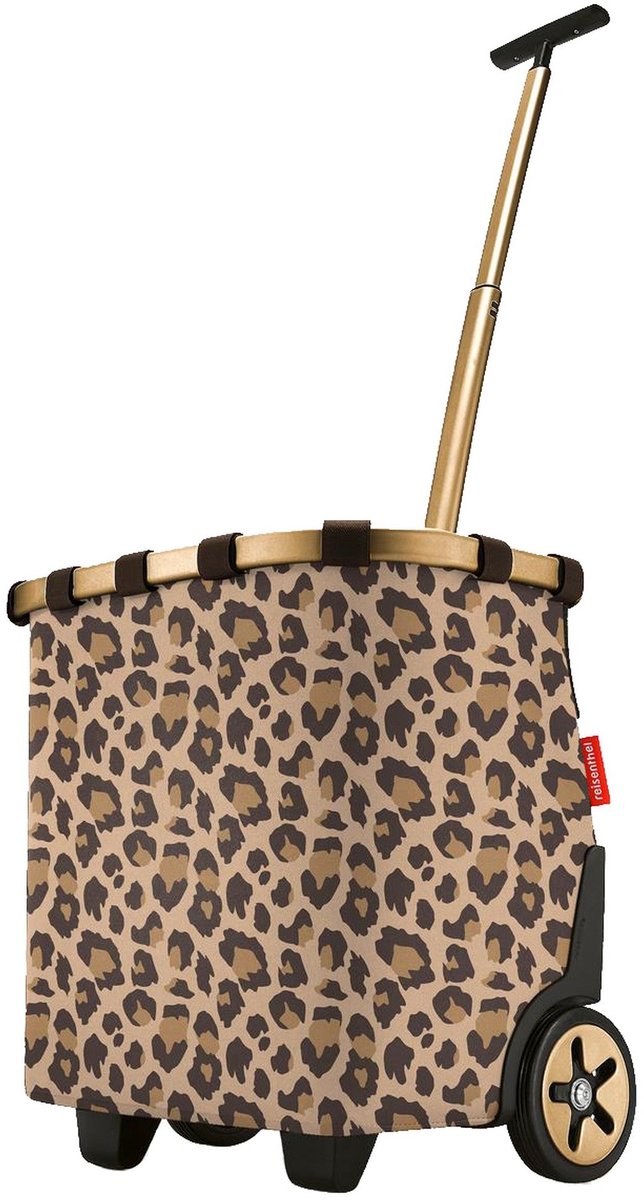 Reisenthel carrycruiser boodschappentrolley - 40l - frame leo macchiato bruin