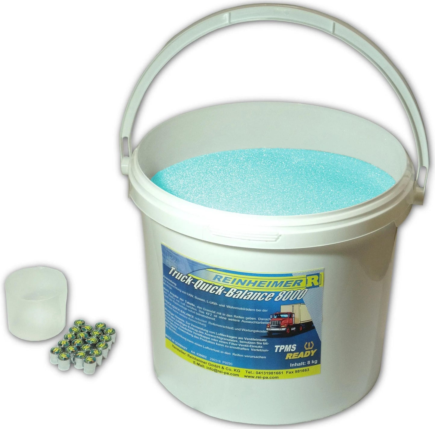 REINHEIMER auswuchtgranulat quick balance 8000 balancing powder 8 kg