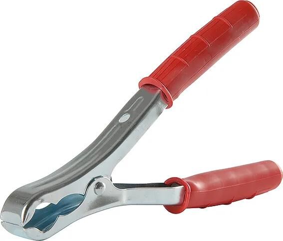 HERTH+BUSS ladezange charging clamp 120amp.red length 180 mm