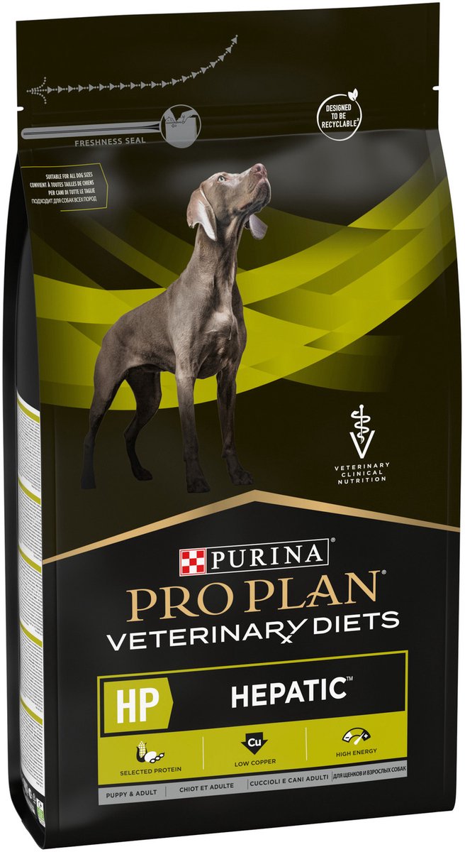 Pro Plan Veterinary Diets canine hp hepatic - hondenvoer - 3 kg