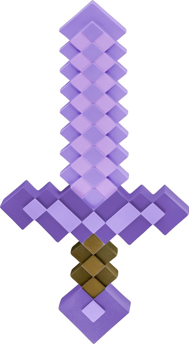 Disguise Minecraft kinderzwaard betoverde steen